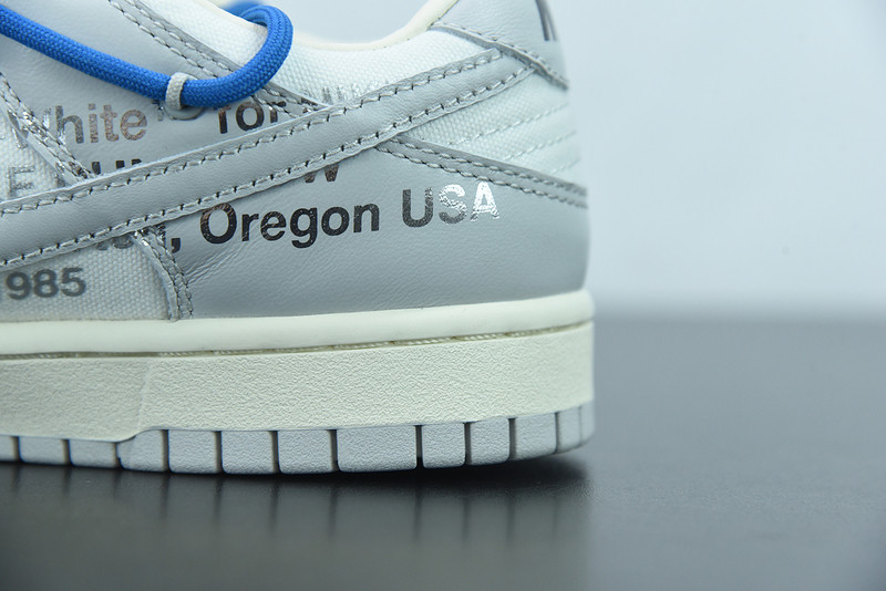 of x dunk low “10 of 50” dm1602-112