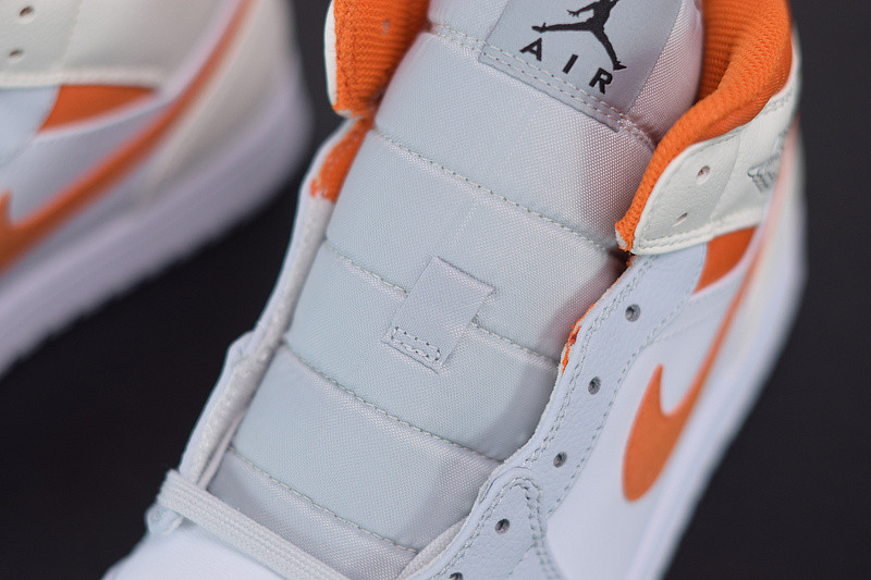 air jordan 1 mid starfish pure platinum cw7591-100