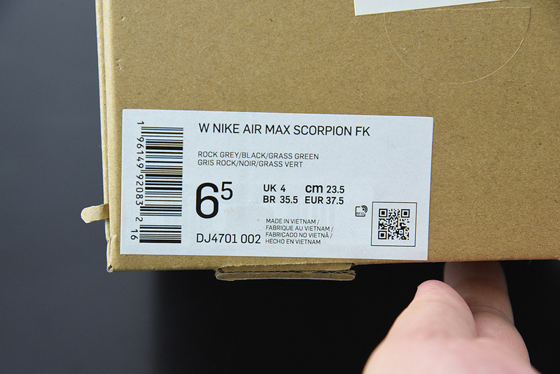 nike air max scorpion “wolf grey” dj4701-002
