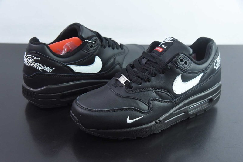 Supreme x Nike Air Max 1 ’87 “Black/White” HF8813-001