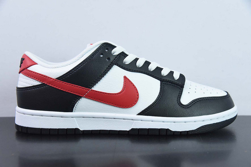 nike dunk low black university red fb3354-001