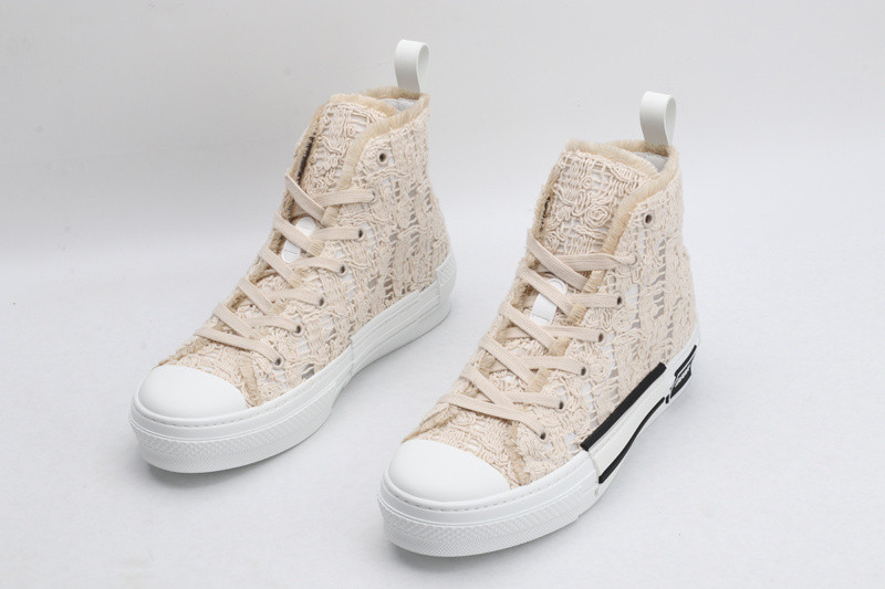 dio* b23 oblique high-top sneaker
