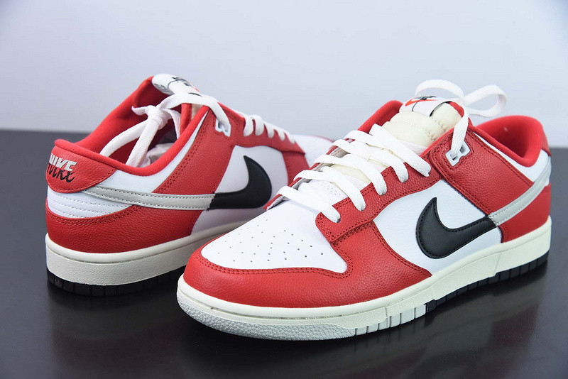 nike dunk low “chicago split” dz2536-600