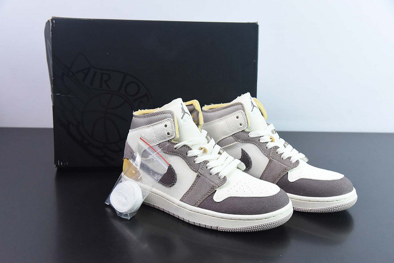 air jordan 1 mid se craft taupe haze dm9652-102