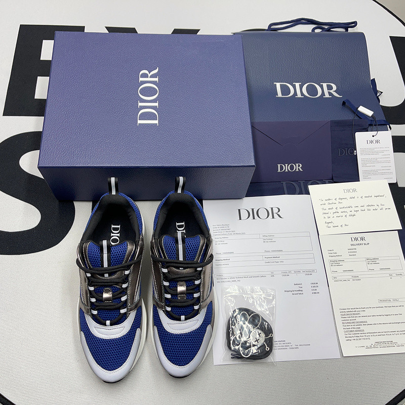 dio* homme b22 trainer sneaker